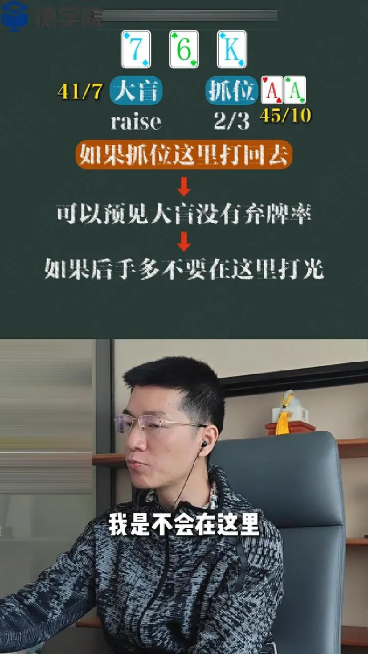 德学院-最专业的华人德州扑克学习与策略分享社区