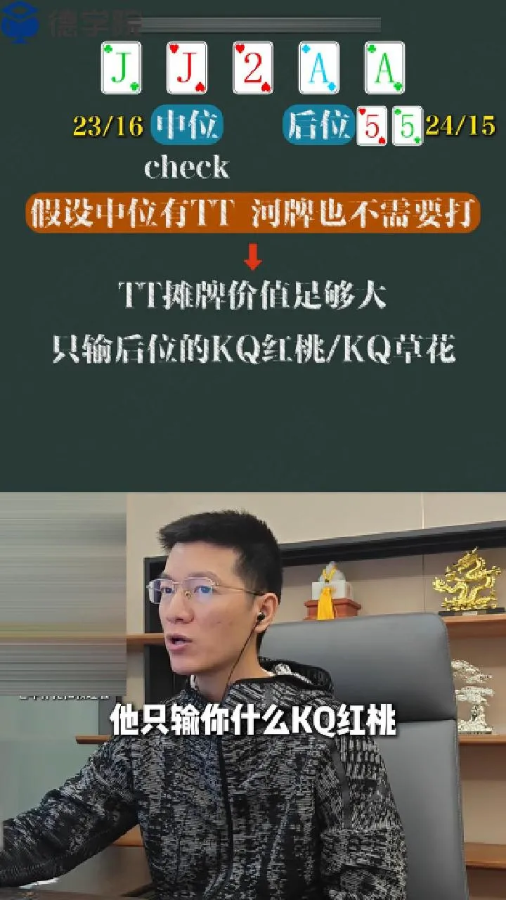 德学院-最专业的华人德州扑克学习与策略分享社区